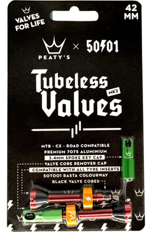 Peaty's 50to01 MK2 Tubeless 42mm Ventile - Image 2