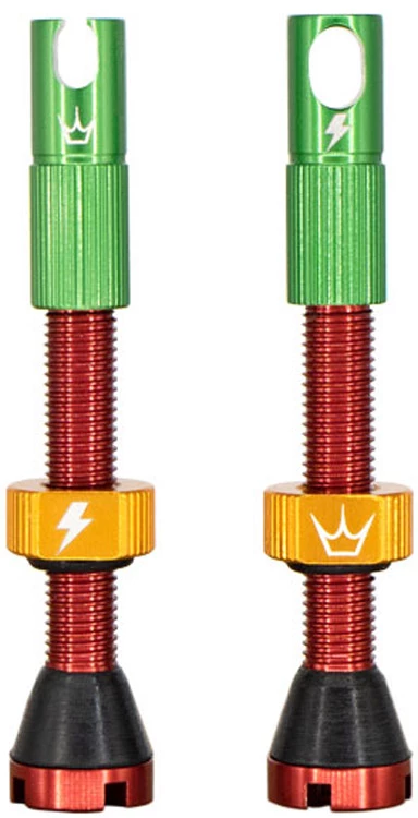 Peaty's 50to01 MK2 Tubeless 42mm Ventile