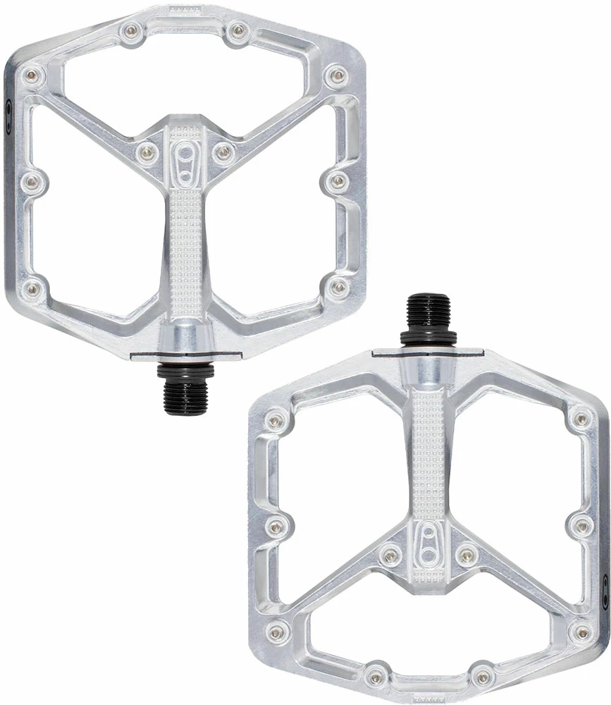 Crankbrothers Stamp 7 Plattformpedale Silver Collection – Bild 2