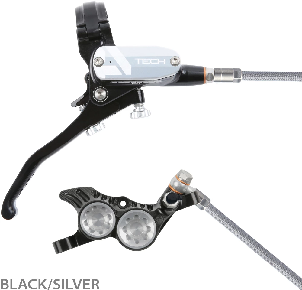 HOPE Tech 4 V4 Stahlflex Scheibenbremse - Hebel Rechts – Bild 3