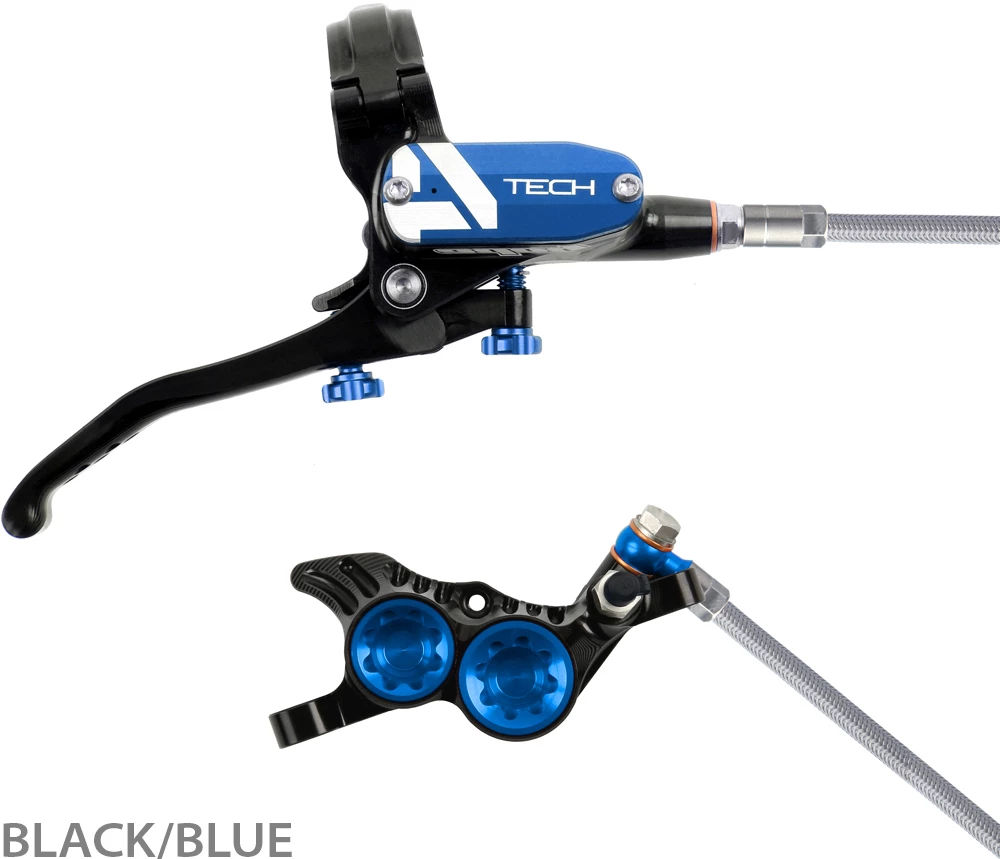 HOPE Tech 4 V4 Stahlflex Scheibenbremse - Hebel Rechts – Bild 4