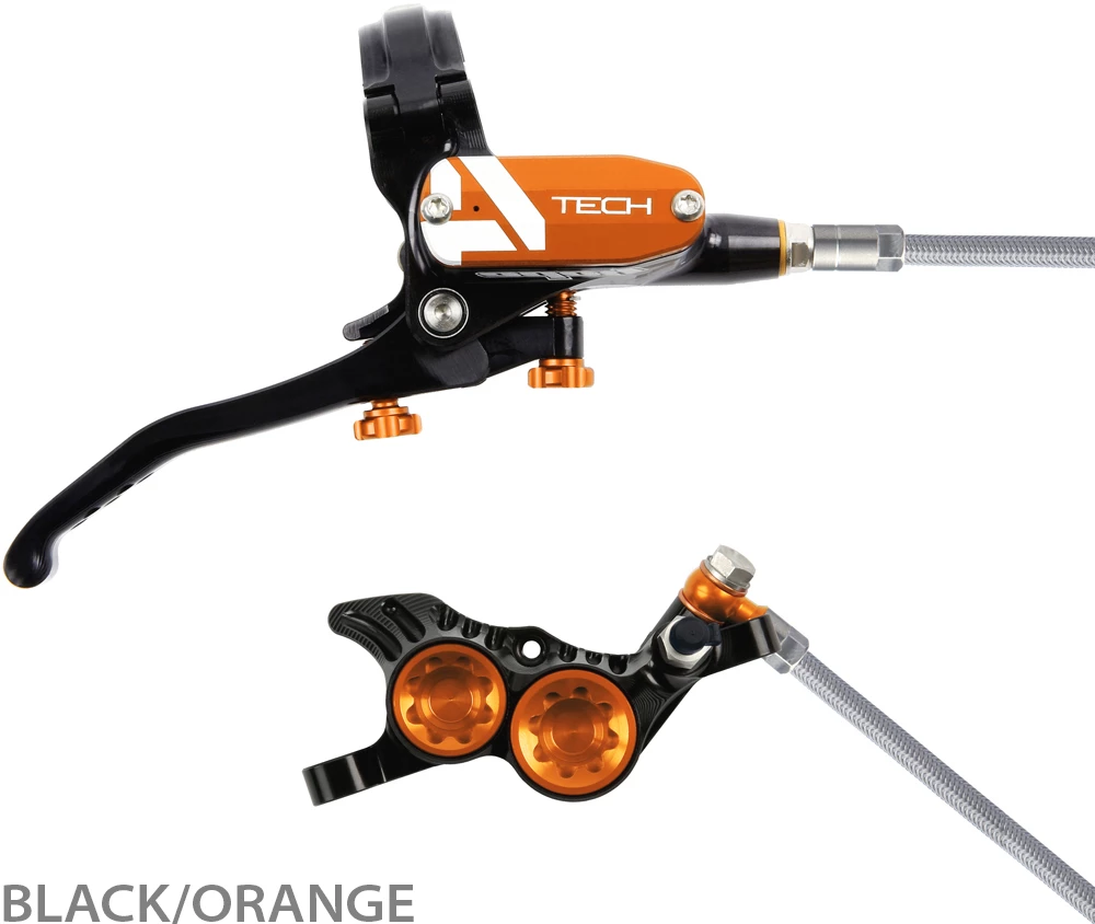 HOPE Tech 4 V4 Stahlflex Scheibenbremse - Hebel Rechts – Bild 5