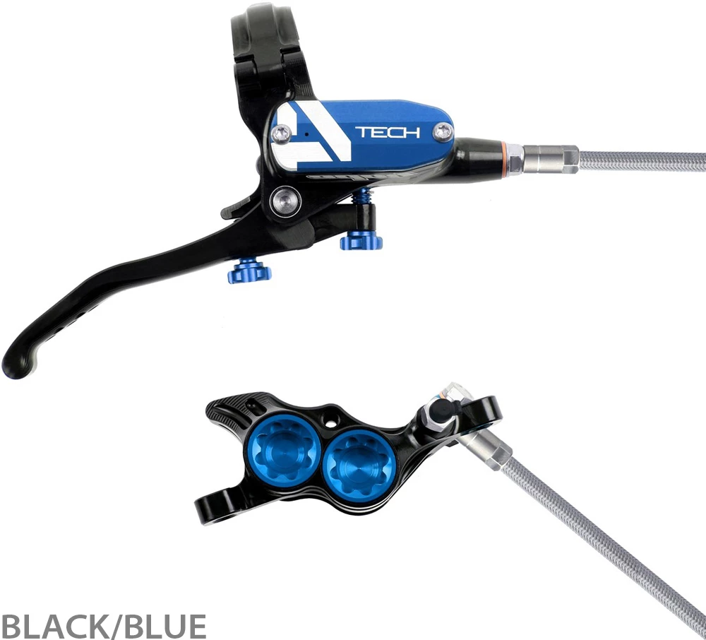 HOPE Tech 4 E4 Stahlflex Scheibenbremse - Hebel Rechts – Bild 4