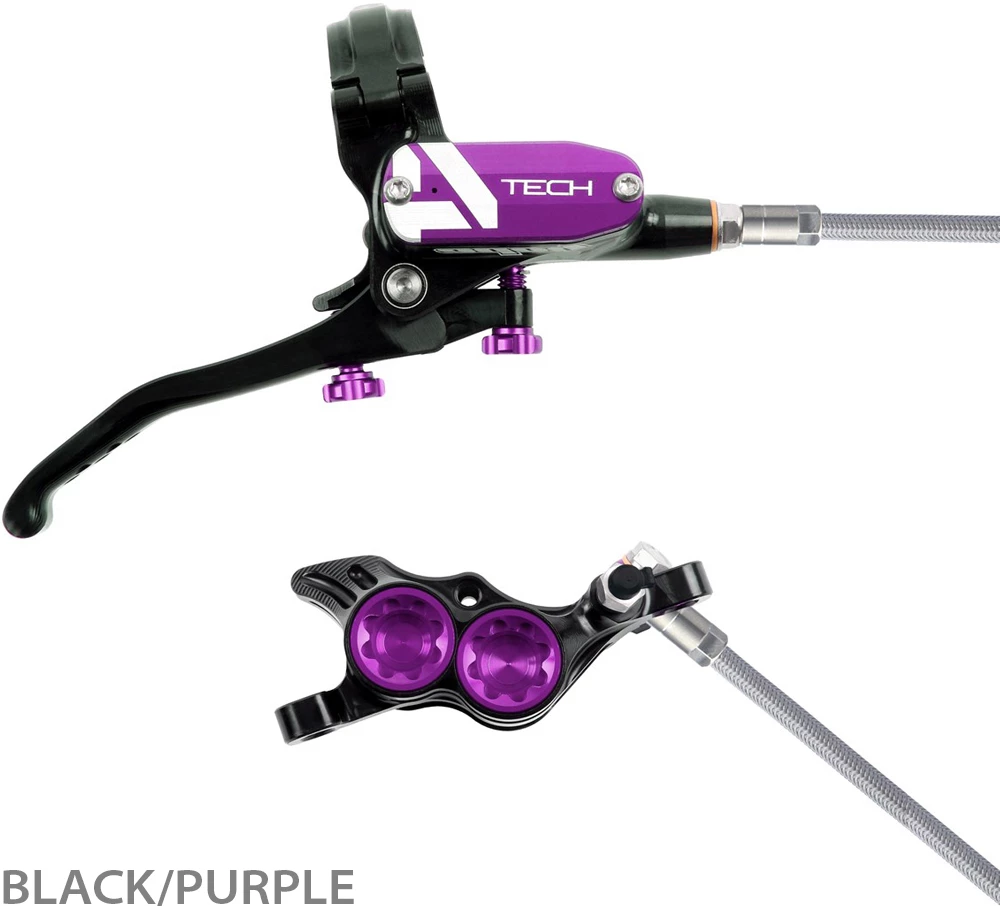 HOPE Tech 4 E4 Stahlflex Scheibenbremse - Hebel Rechts – Bild 6