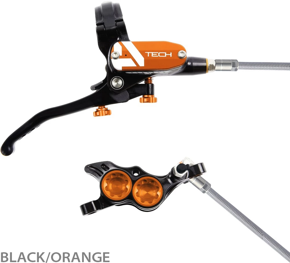 HOPE Tech 4 E4 Stahlflex Scheibenbremse - Hebel Rechts – Bild 5