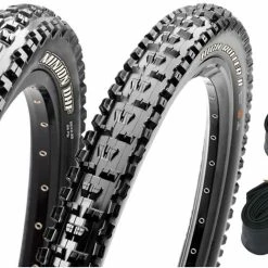 MAXXIS Minion DHF 27,5x2,50" + HighRoller II 27,5x2,40" + MTB Schlauch SV 36mm