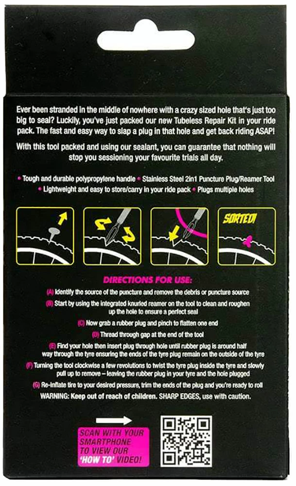 Muc-Off Tubeless Repair Kit - Image 3