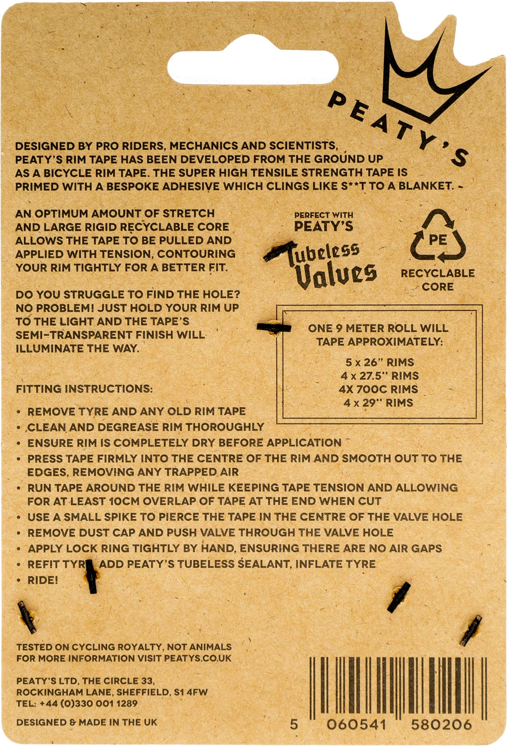 Peaty's Rim Tape Felgenband - Image 3