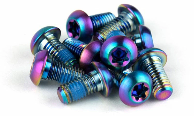 SRAM Bremsscheiben Befestigungsschrauben Titan 12 Stück - Image 2