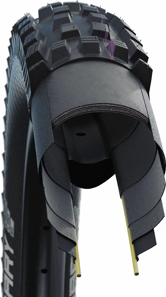 Schwalbe Big Betty Evo Super Downhill 27,5x2,40" Addix Ultra Soft E-50 Faltreifen – Bild 2