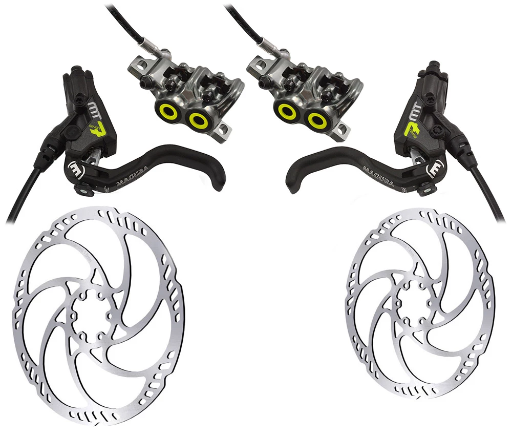 MAGURA MT7 Pro HC Scheibenbremsen-Set + Storm HC 203/180mm