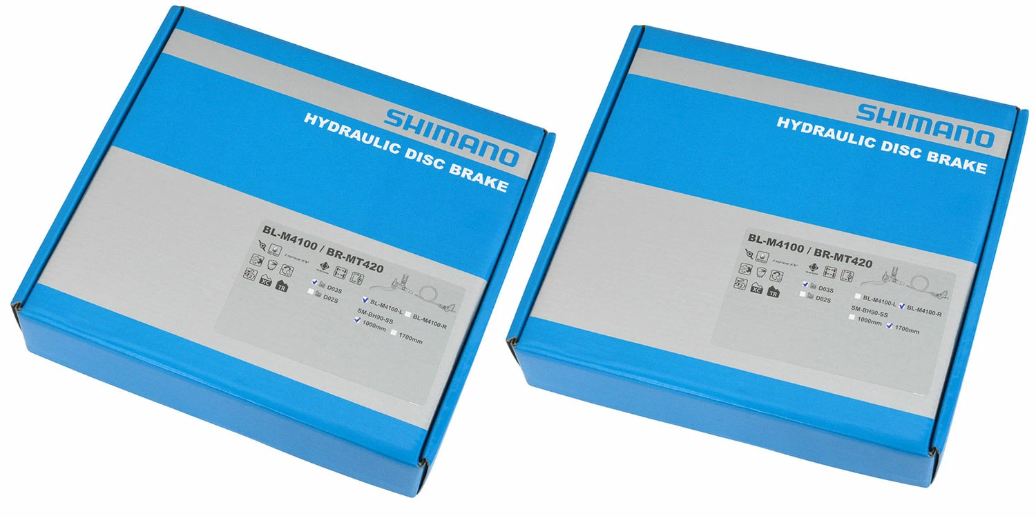 Shimano DEORE BL-M4100/BR-MT420 Scheibenbremsen-Set - Image 4