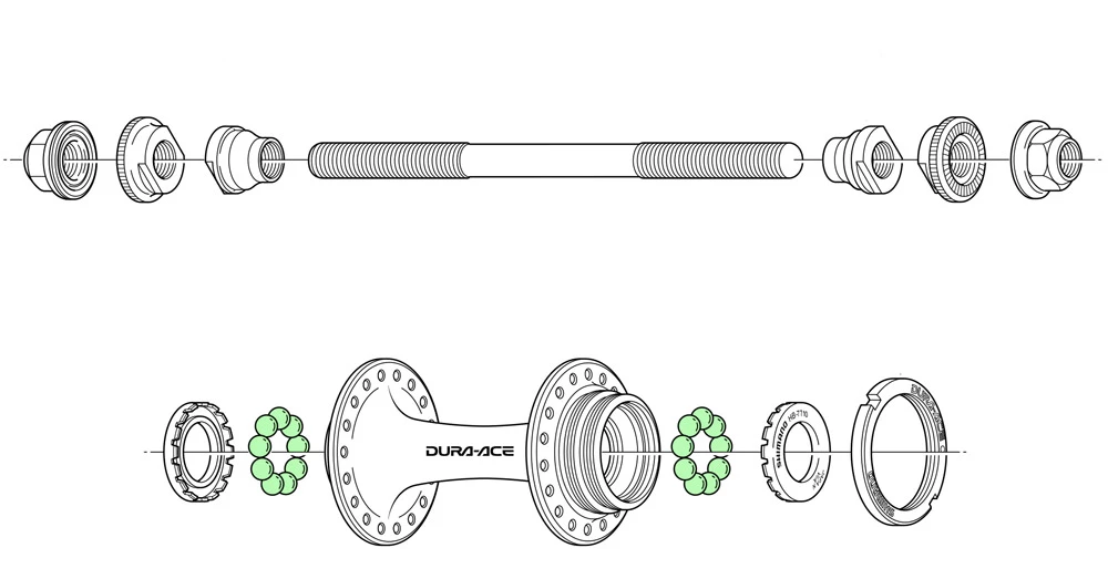 Shimano Edelstahl Kugeln 1/4" (18 Stück) – Bild 3