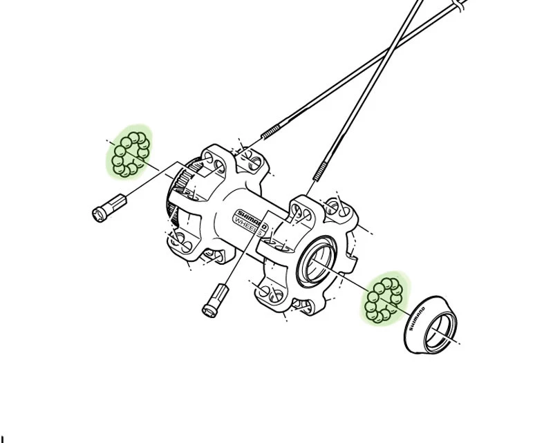 Shimano Edelstahl Kugeln 3/16" (22 Stück) – Bild 3