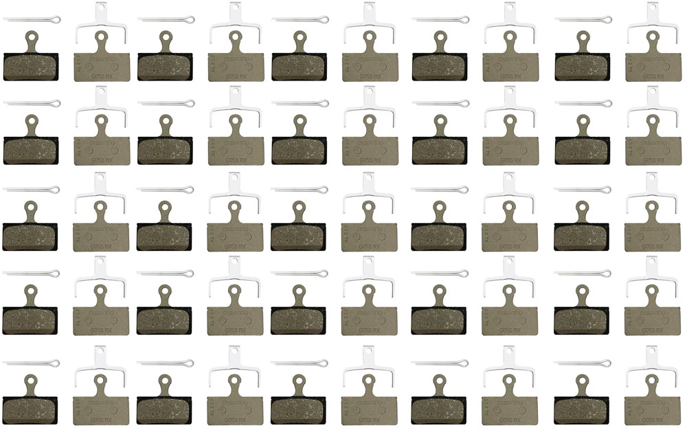 Shimano G05S-RX Resin Disc Beläge (25er Werkstattverpackung) â Bild 2