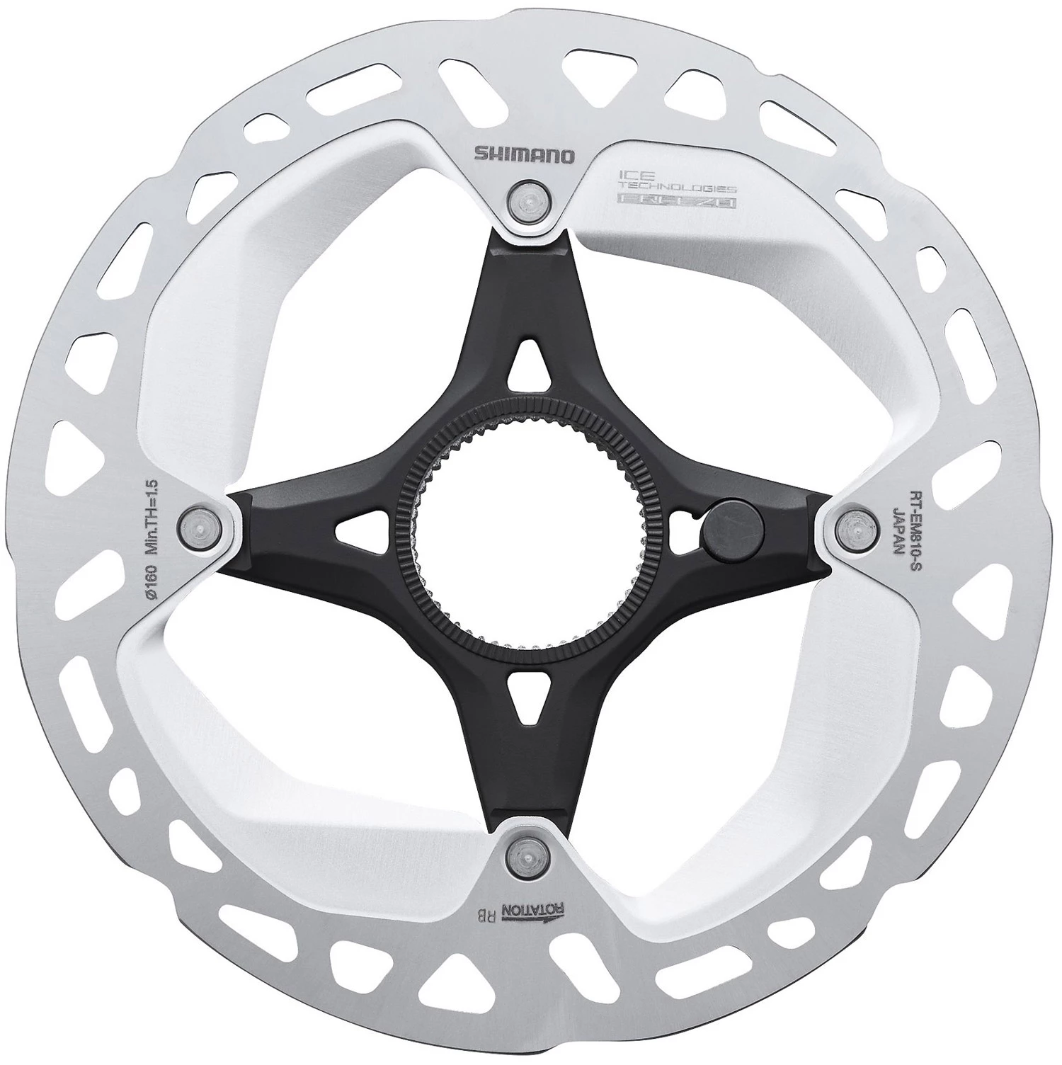 Shimano STEPS RT-EM810 Center-Lock Bremsscheibe Für E-Bike – Bild 2