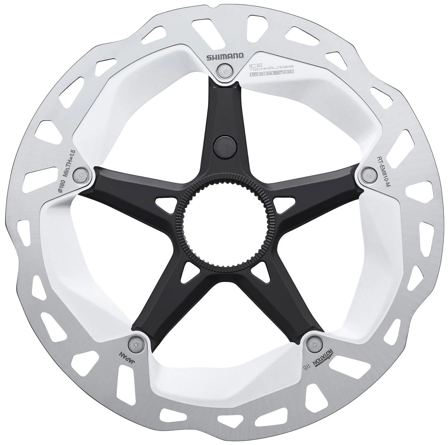 Shimano STEPS RT-EM810 Center-Lock Bremsscheibe Für E-Bike – Bild 3