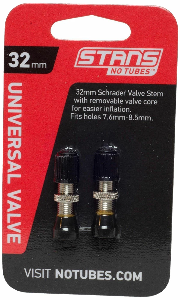 Stan's NoTubes Tubelessventil Schrader 32mm (Paar) – Bild 2