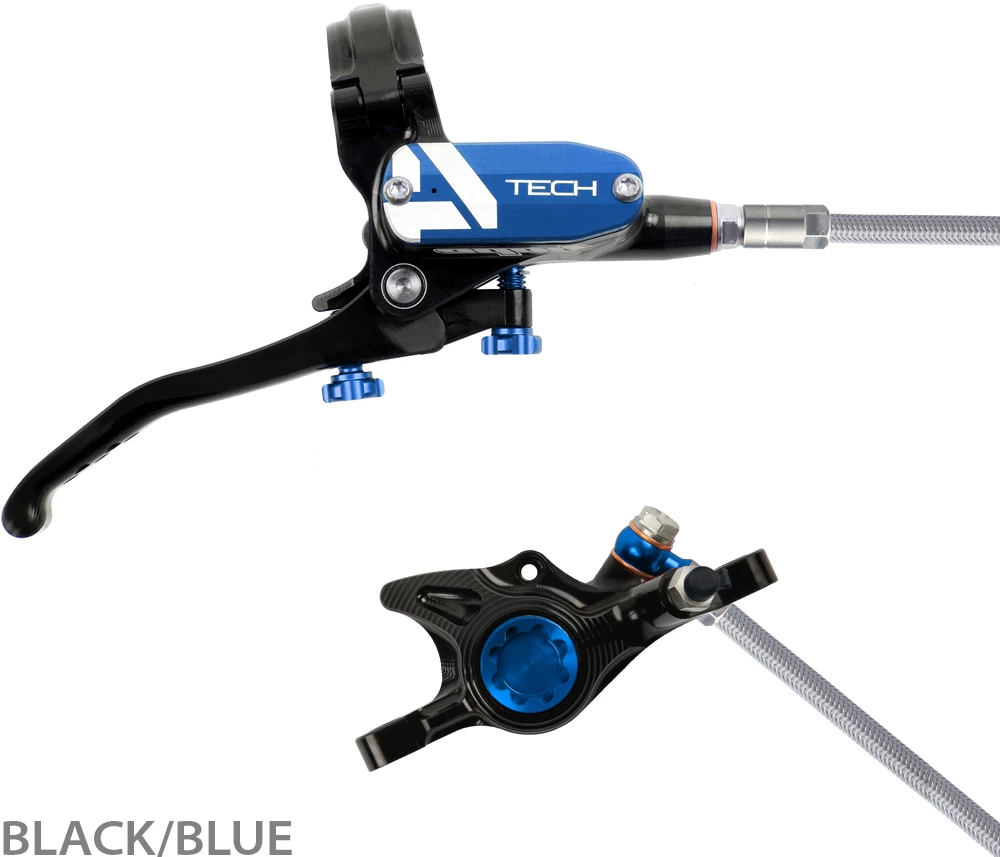 HOPE Tech 4 X2 Stahlflex Scheibenbremse - Hebel Rechts – Bild 4