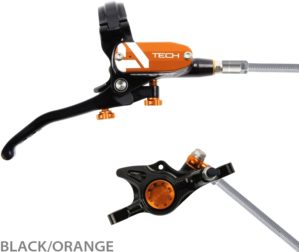 HOPE Tech 4 X2 Stahlflex Scheibenbremse - Hebel Rechts – Bild 5