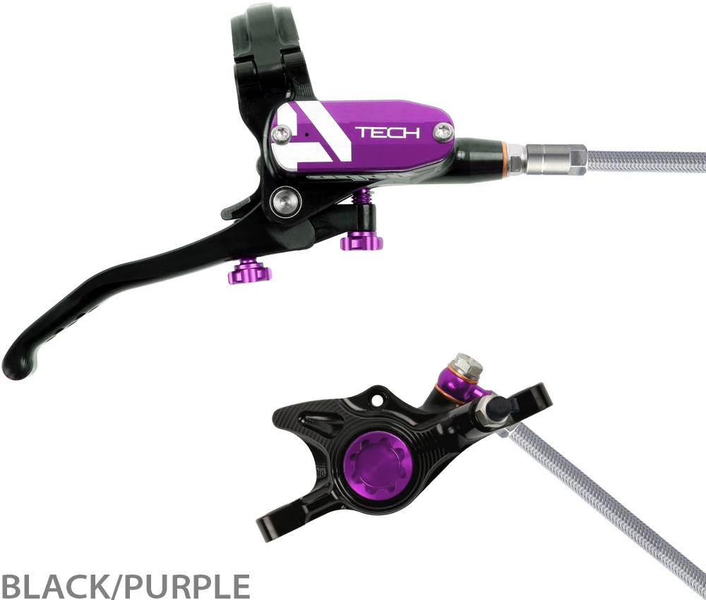 HOPE Tech 4 X2 Stahlflex Scheibenbremse - Hebel Rechts – Bild 6